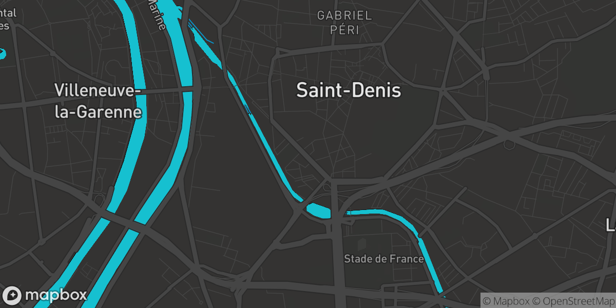 Canal Saint-Denis (Saint-Denis, Seine-Saint-Denis, France)
